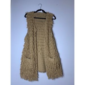 Fringe Sweater Vest